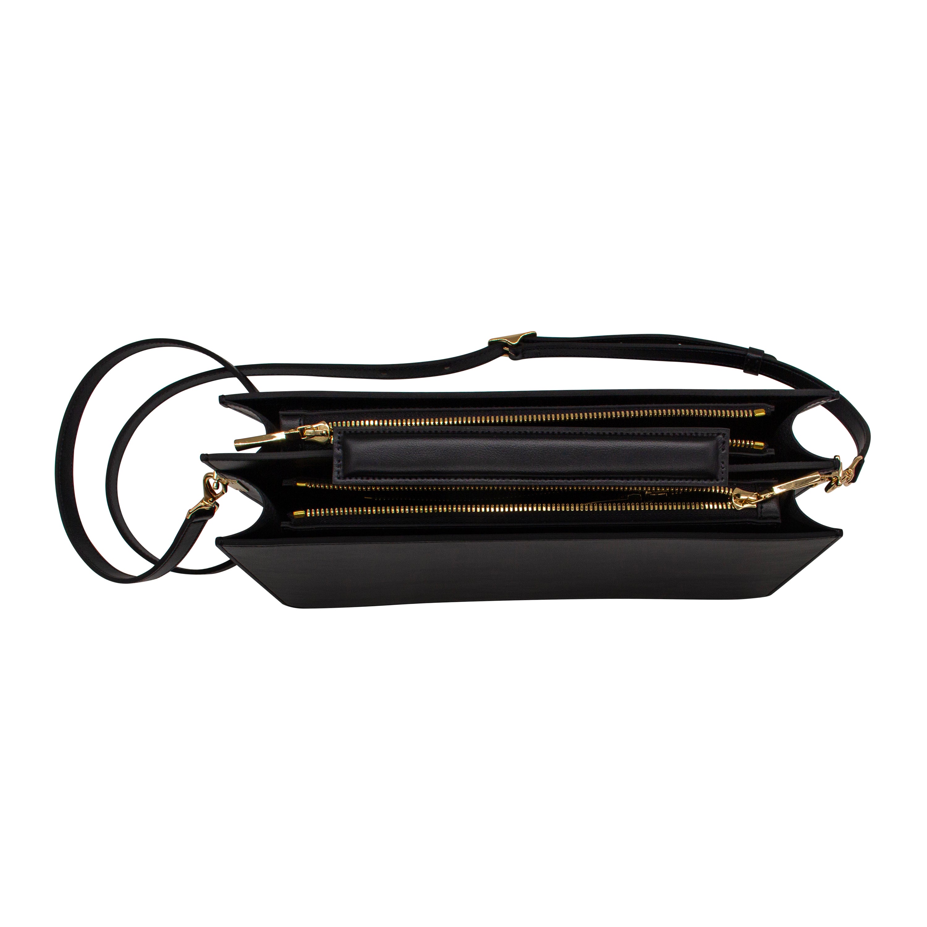 Black Dover Top Handle Bag
