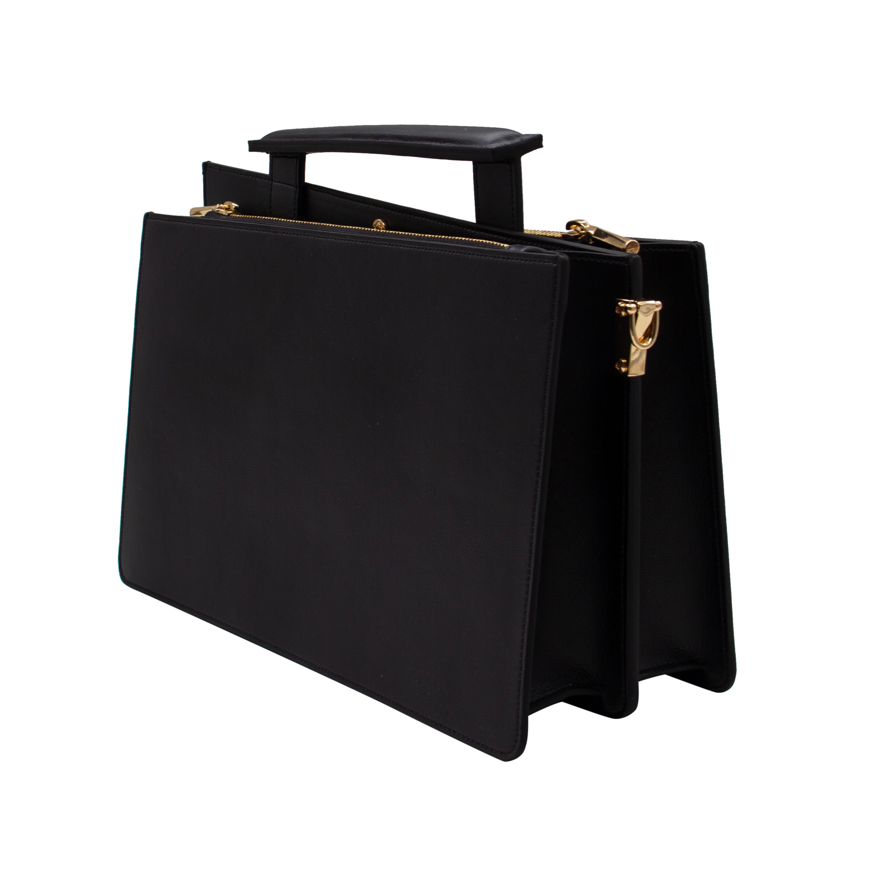 Black Dover Top Handle Bag