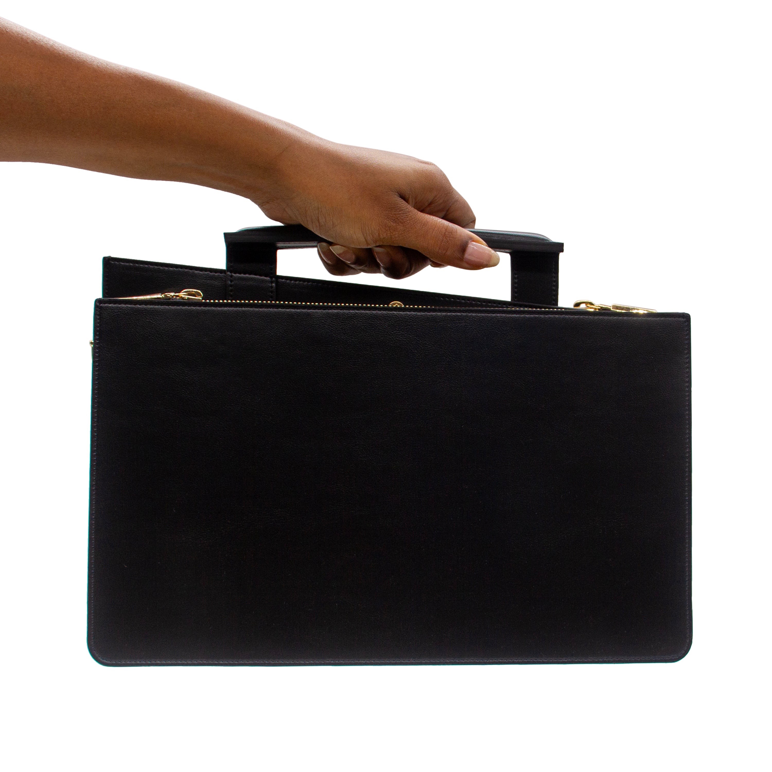 Black Dover Top Handle Bag
