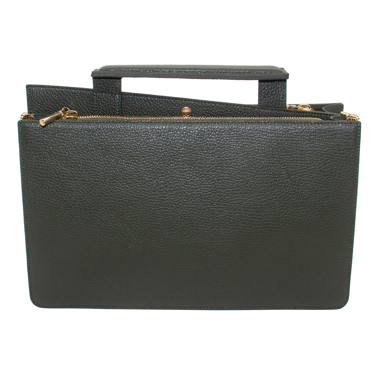 Hunter Green Dover Top Handle Bag