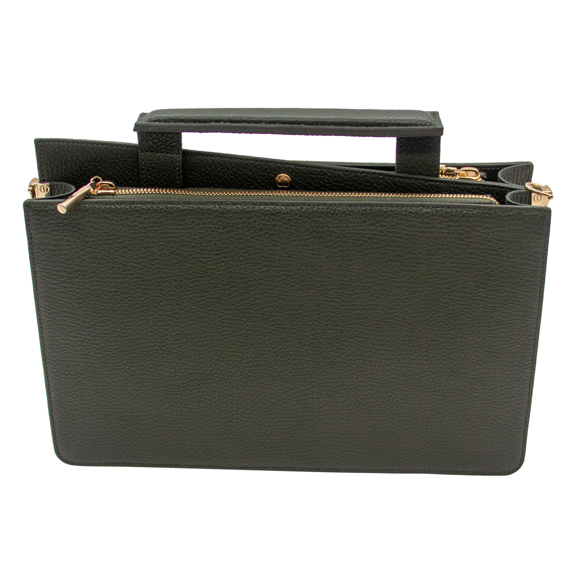 Hunter Green Dover Top Handle Bag