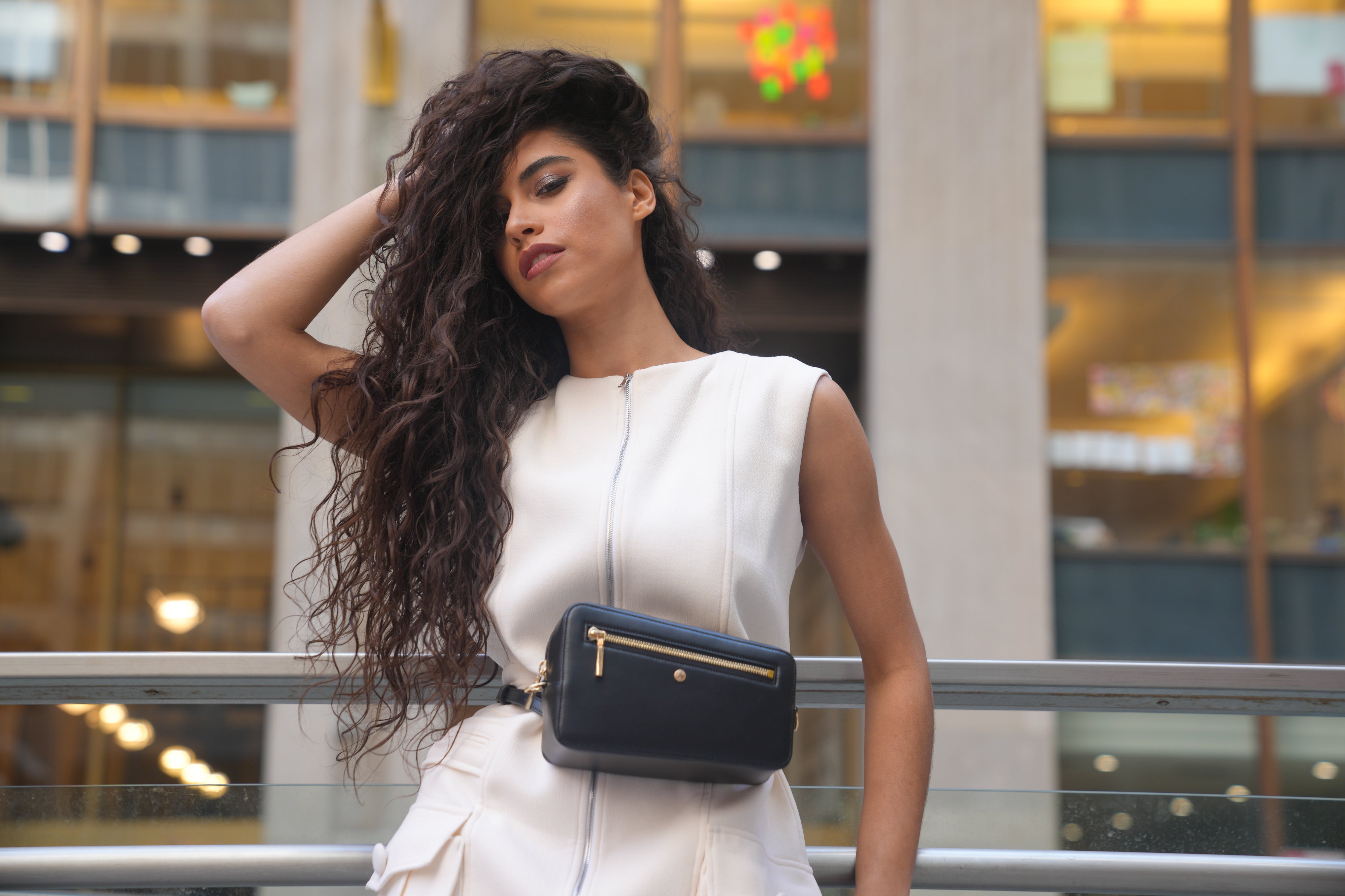 Black Chrystie Fanny Pack